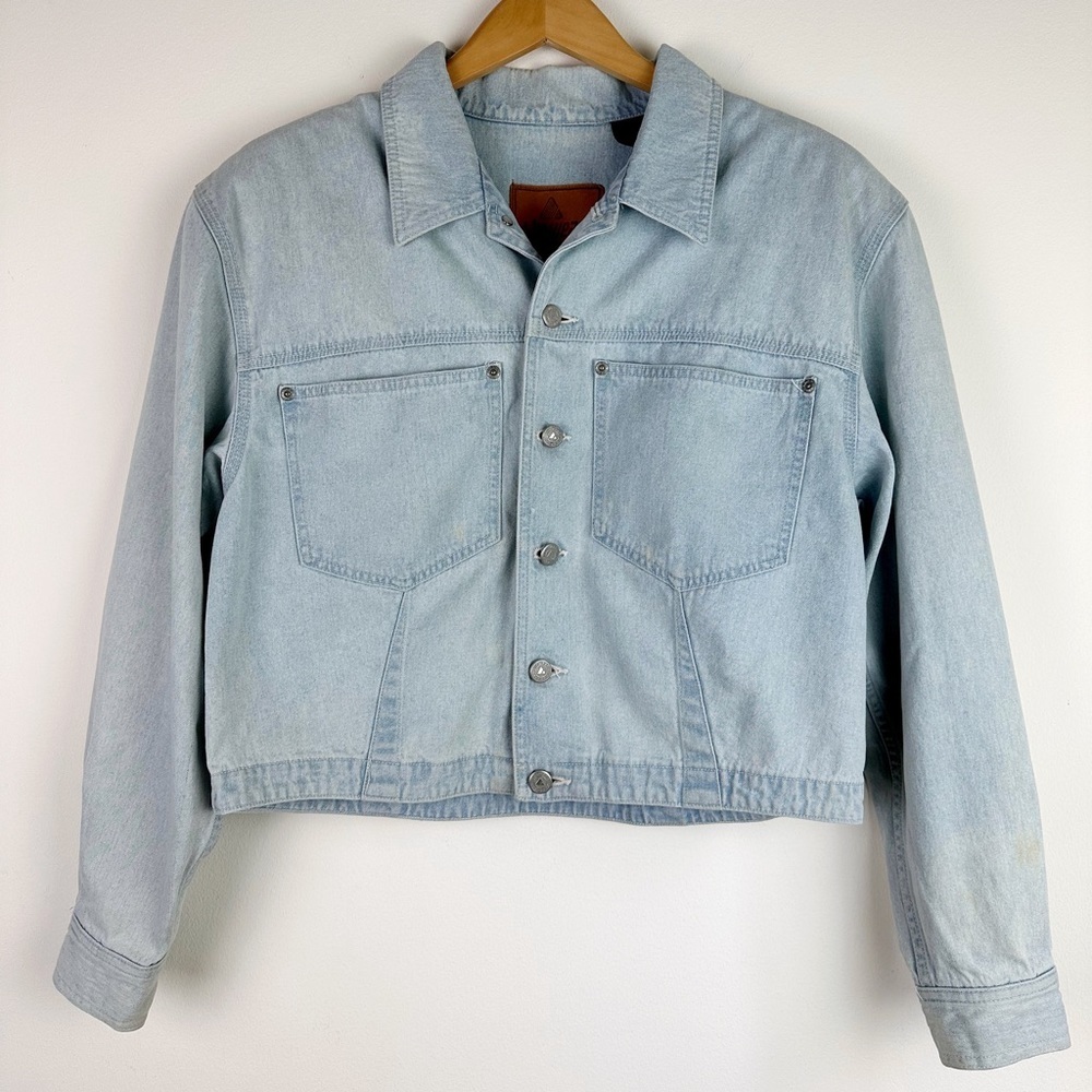 Classic Light Wash Denim Jacket - Women's